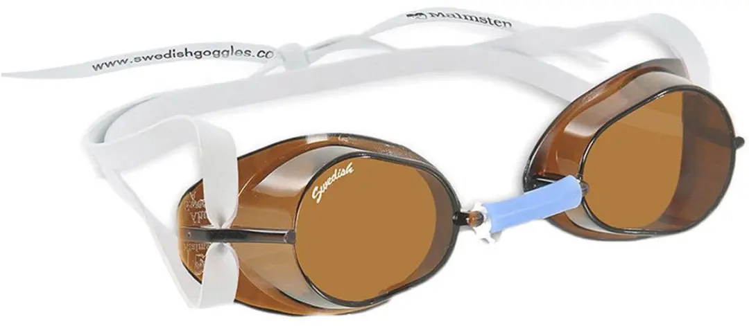 Malmsten zwembril classic - anti-fog - bruin/smoke - afbeelding 2 van 3