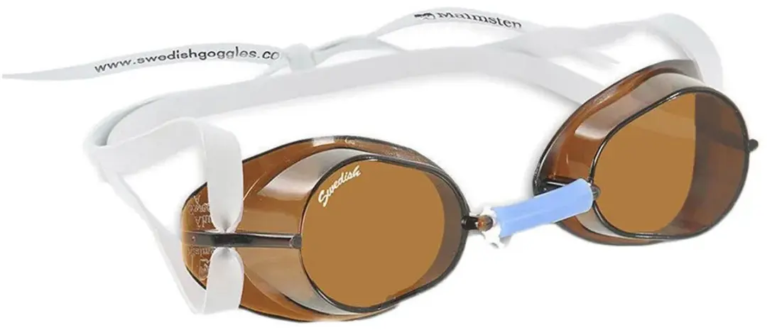 Malmsten zwembril classic - anti-fog - bruin/smoke - afbeelding 3 van 3