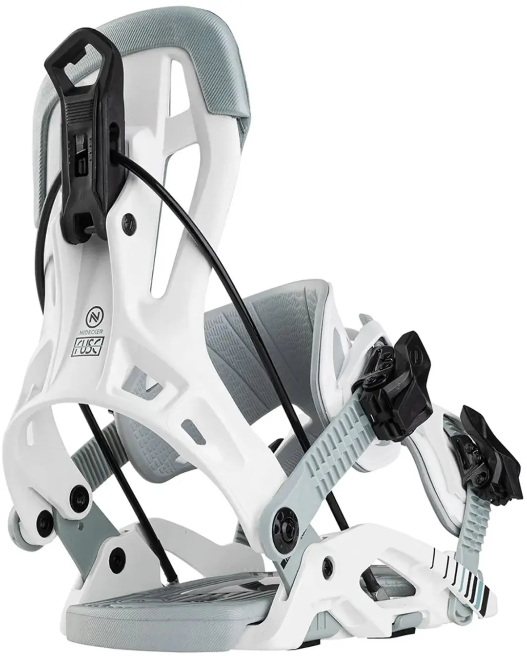 Nidecker Flow Fuse Snowboardbindingen Zilver L