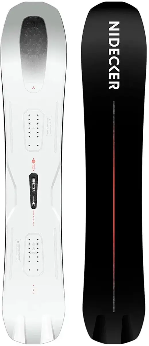Nidecker Megalight Snowboard Transparant 164W
