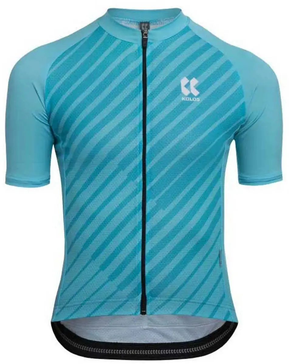 Kalas Motion Z4 Korte Mouw Wielertrui Blauw 134 cm Kinderen