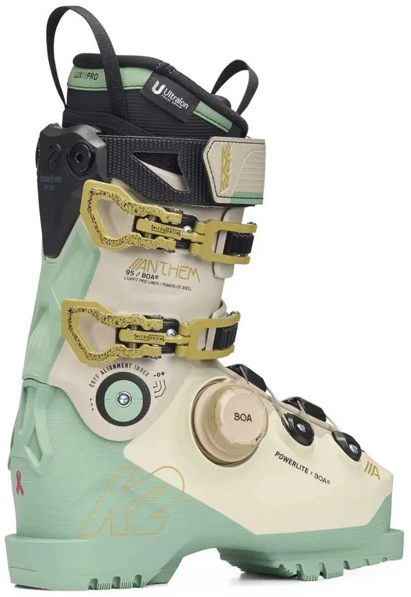 K2 Anthem 95 Boa Alpine Skischoenen Beige 27.5 - afbeelding 3 van 4