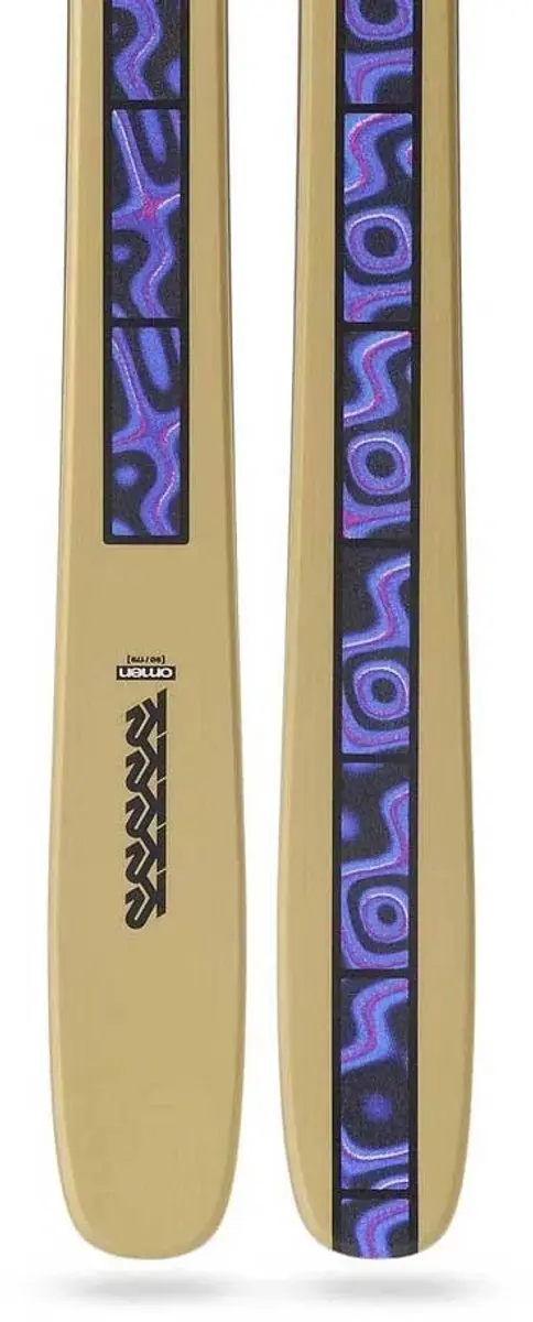 K2 Omen 90 Freestyle Ski's 169cm - Paars - afbeelding 6 van 6