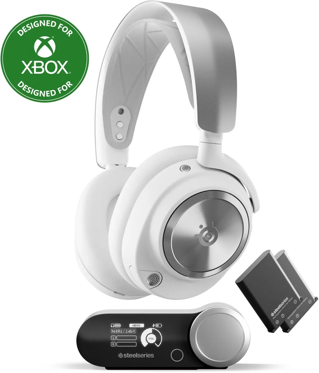 SteelSeries Arctis Nova Pro X 61525 Gaming Headset - Wit