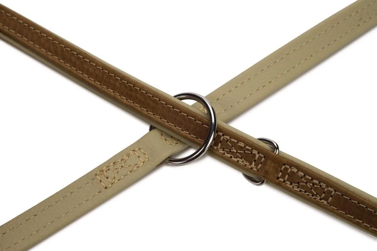 Beeztees Leren Dressuurlijn Comfort 200cm x 18mm