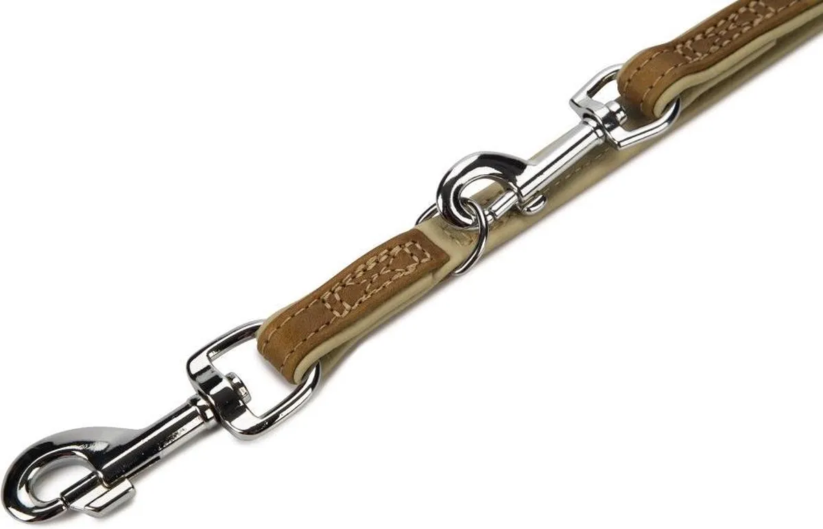 Beeztees Leren Dressuurlijn Comfort 200cm x 18mm