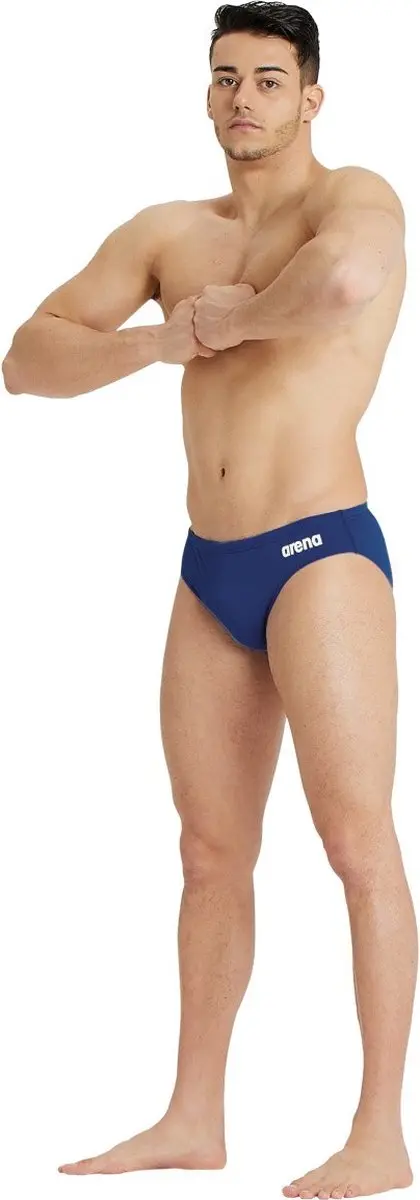 ARENA | M Team Swim Brief Solid navy-white (Maat - 75) - afbeelding 6 van 6