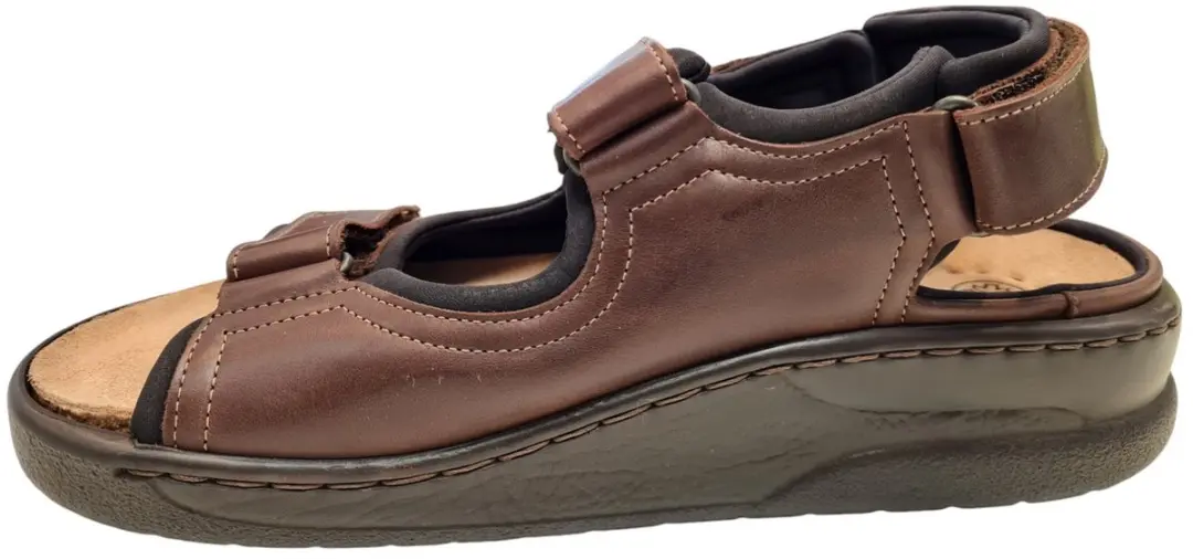 Mephisto Valden Oldbrush Heren sandalen 41 Bruin - afbeelding 4 van 6