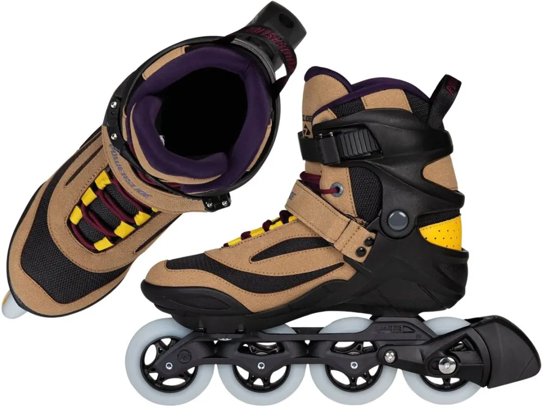 Powerslide Phuzion Radon Umber 80 Inline Skates - 80mm - afbeelding 4 van 6