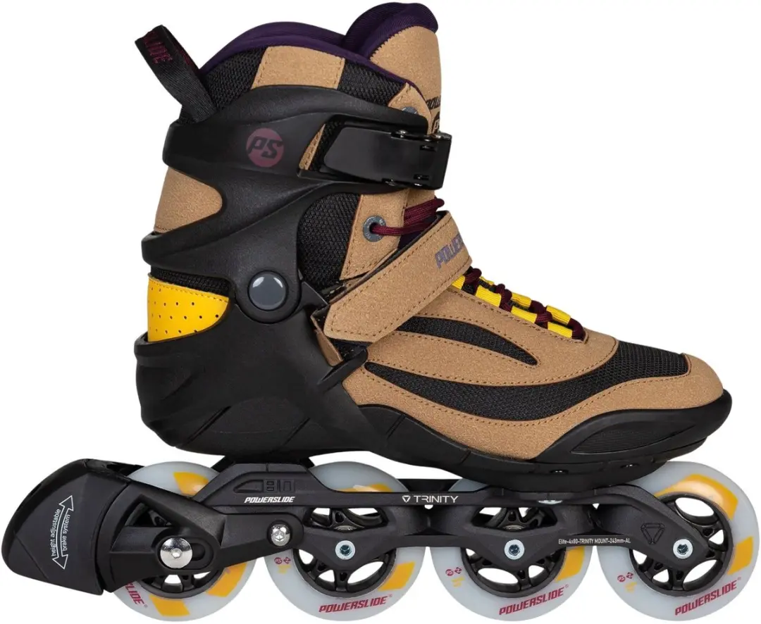 Powerslide Phuzion Radon Umber 80 Inline Skates - 80mm - afbeelding 3 van 6