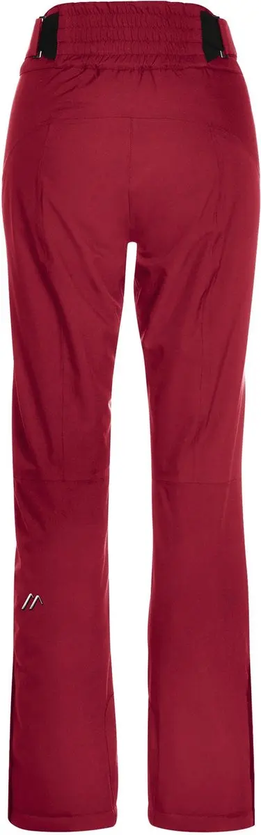 Maier Sports Dames Allissia Slim Skibroek Bordeaux Rood Maat 38
