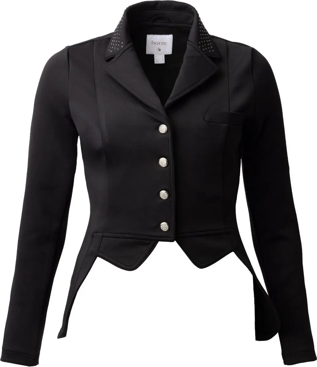 Horze Carla Wedstrijdjas, dames, Black, 40