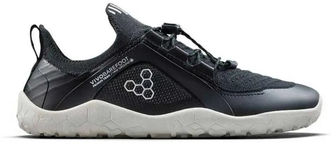 Vivobarefoot Primus Trial Knit Fg Barefoot Trailschoenen Zwart EU 36 Kinderen