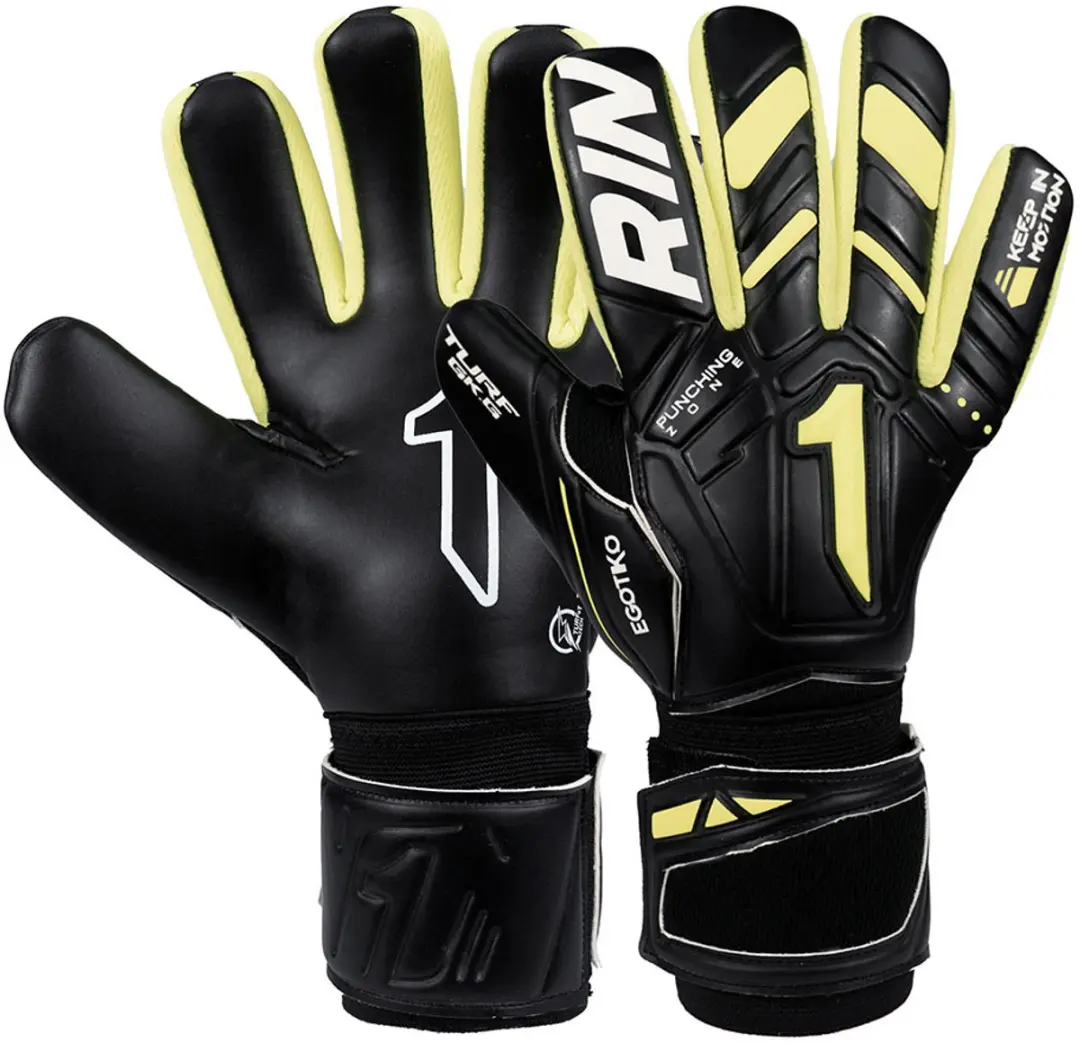 Rinat Egotiko Turf Keepershandschoenen Zwart 8