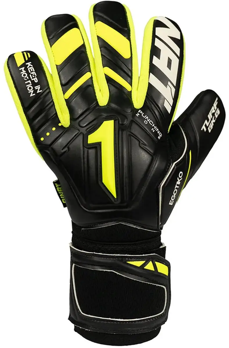Rinat Egotiko Turf Keepershandschoenen 8 - Zwart - afbeelding 3 van 6