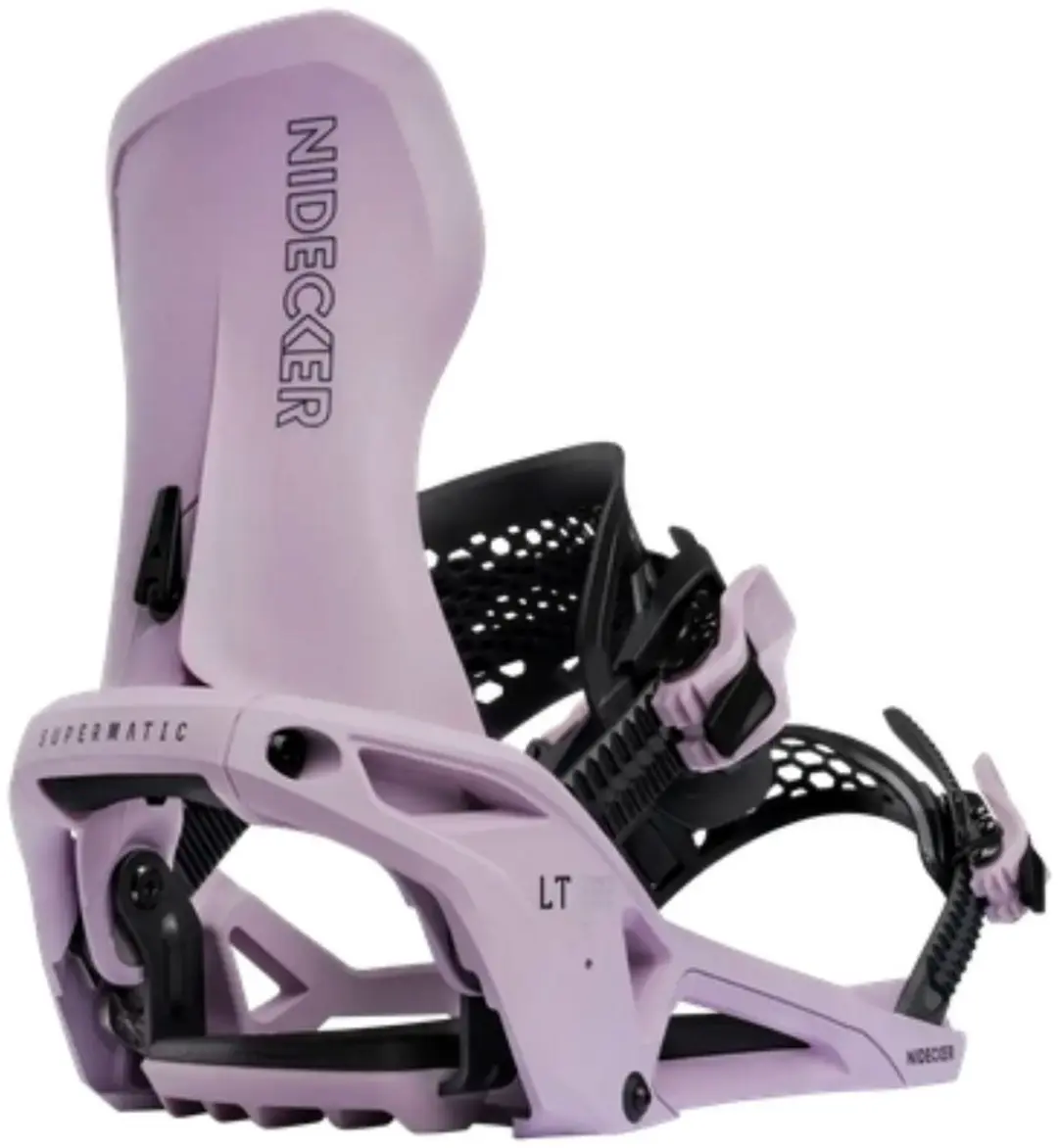 Nidecker LT Supermatic Snowboardbindingen Lila XL