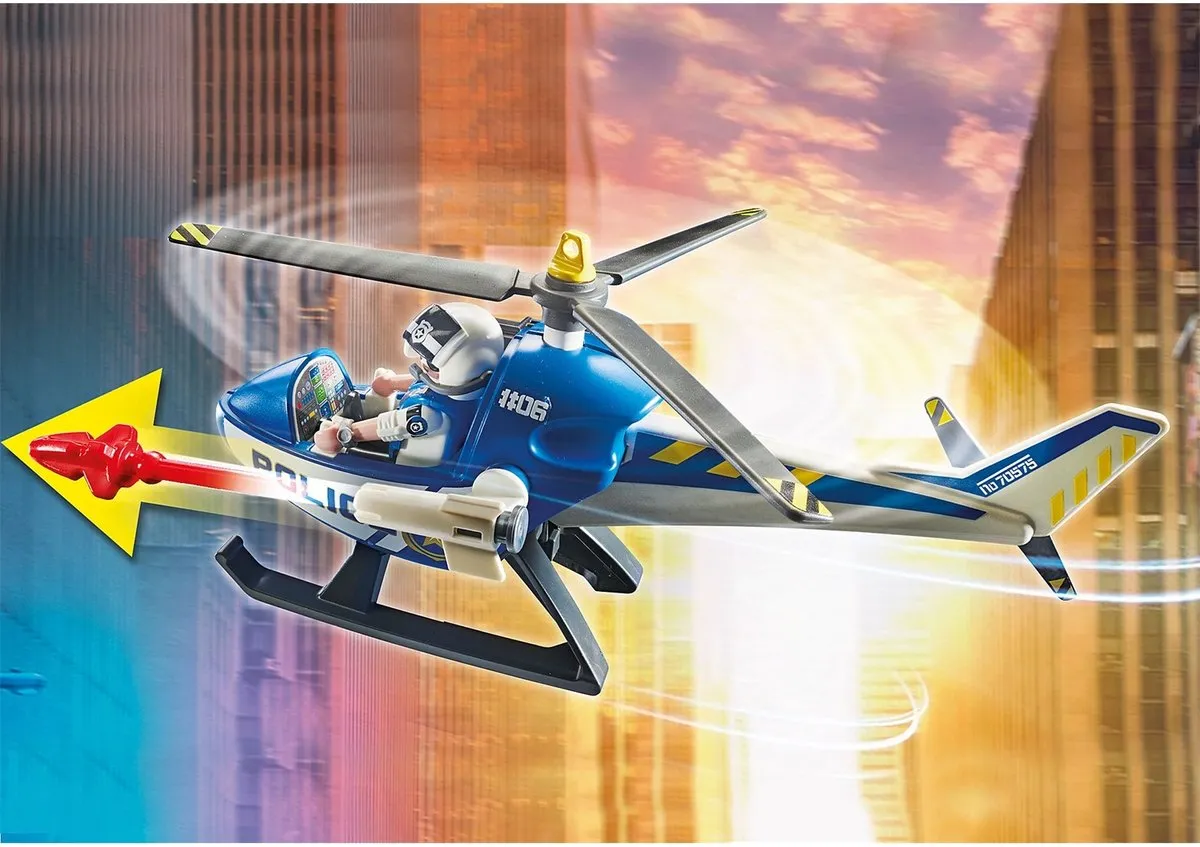 Playmobil City Action Politiehelikopter 70575 - Multicolor