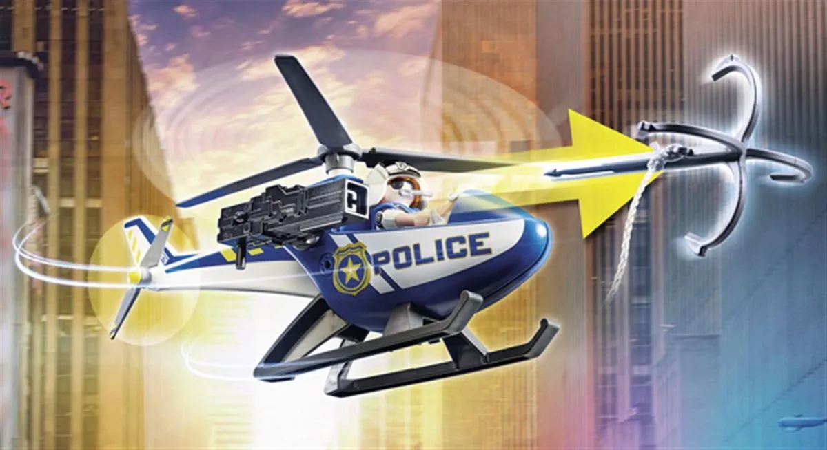 Playmobil City Action Politiehelikopter 70575 - Multicolor