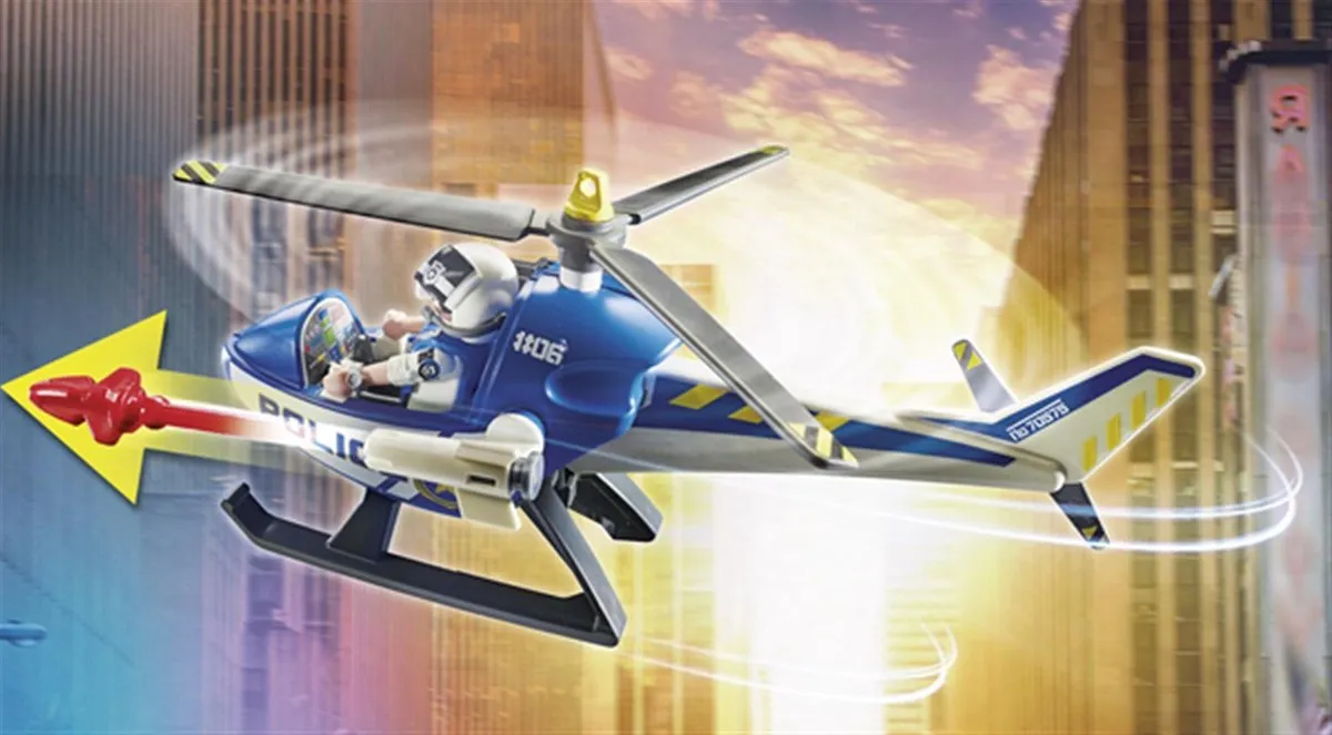 Playmobil City Action Politiehelikopter 70575 - Multicolor