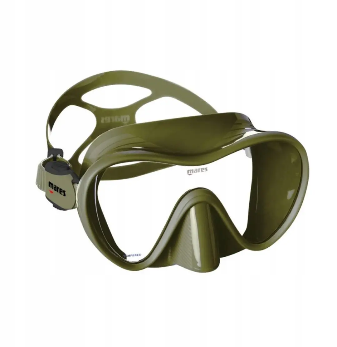 Mares Tropical Eco Box Duikmasker Olijf Groen