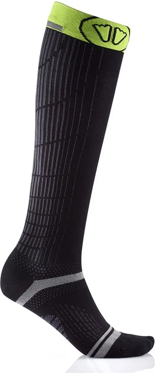 Sidas Endurance Racing Knee Compressiekousen Zwart EU 47-49
