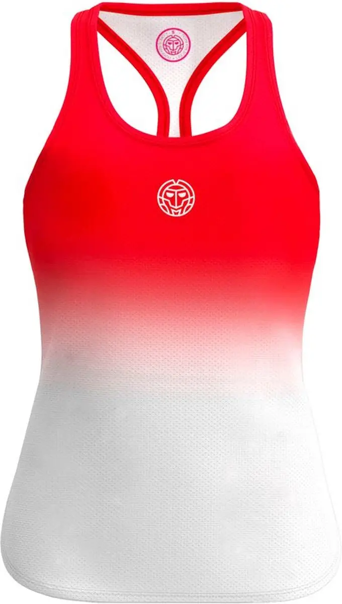 Bidi Badu Crew Gradiant Tank - Rood/Wit M - afbeelding 6 van 6