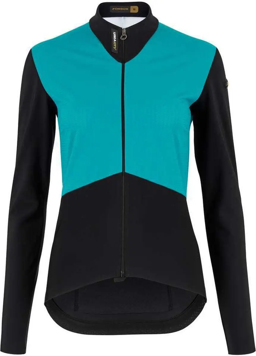 Assos Uma Gtv Spring Fall C2 Jas - Turquoise/Zwart L - afbeelding 4 van 6
