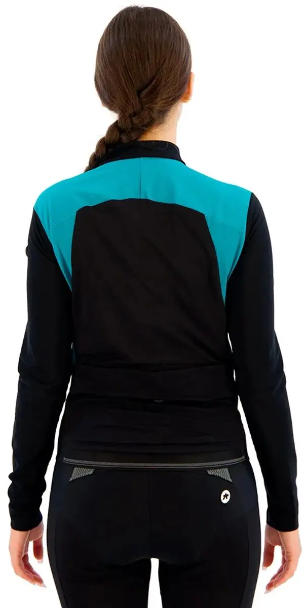 Assos Uma Gtv Spring Fall C2 Jas - Turquoise/Zwart L - afbeelding 3 van 6