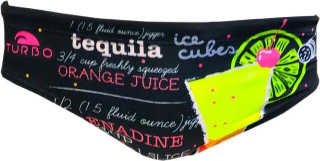 Turbo Tequila Sunrise 2017 Zwemslip Zwart L Man
