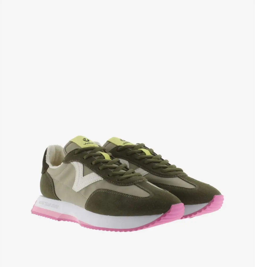 Victoria Cosmos Dames sportschoenen - Kaki/Groen - afbeelding 5 van 6