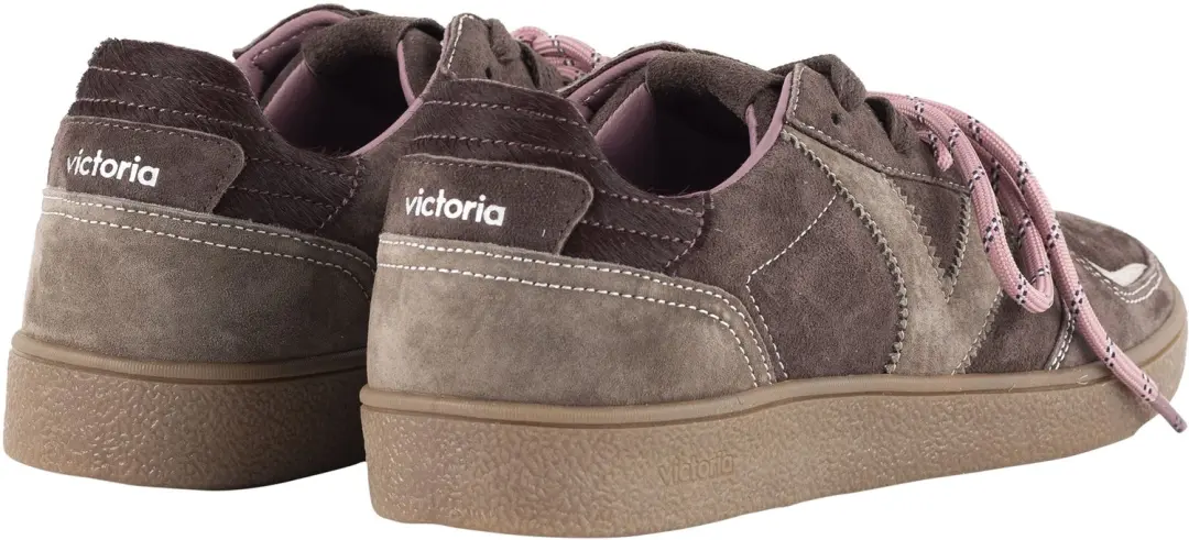 Victoria Londres Suède sportschoenen bruin - afbeelding 6 van 6