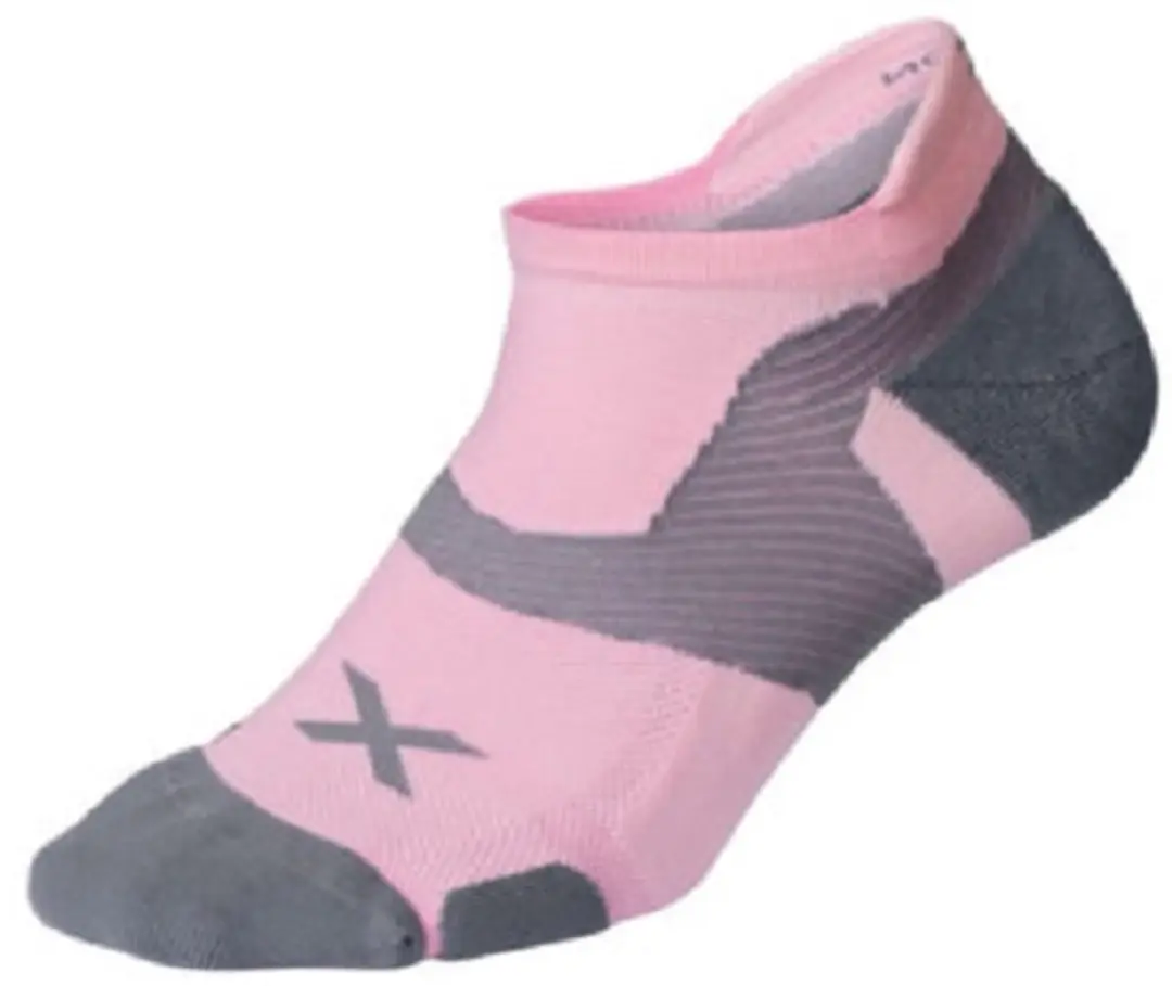 2xu Sokken Vectr Cushion Nylon/elastaan Roze Maat 42-46