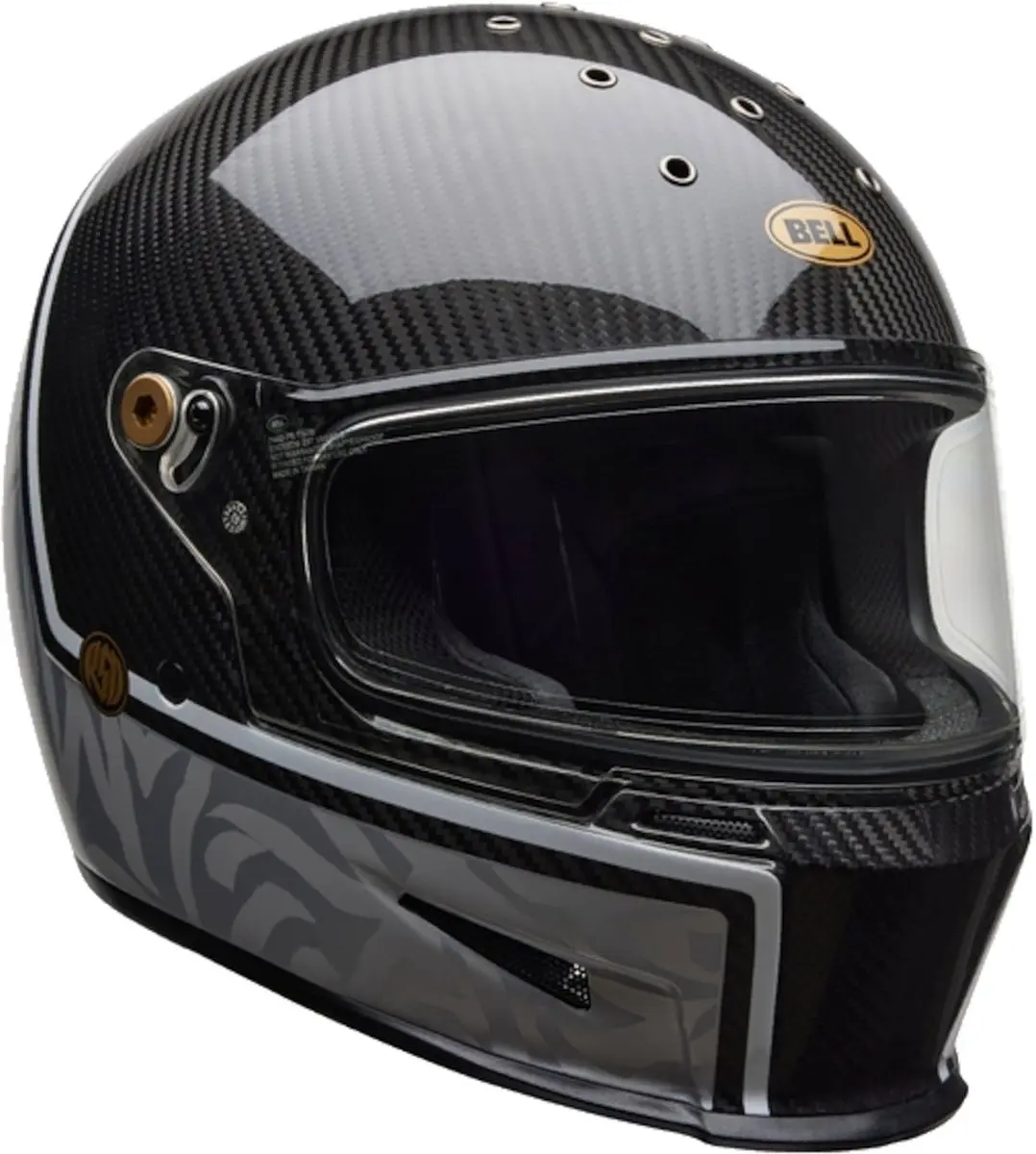 Bell Eliminator RSD Journey Carbon Grijs Zilver Integraalhelm