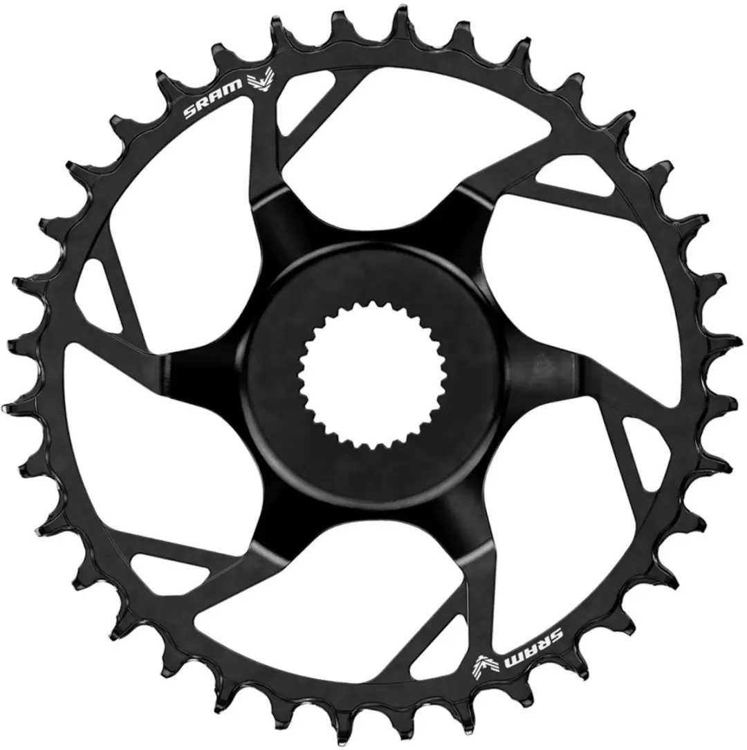 Sram Chainring Steel T-type Bosch E-mtb Gen4/gen5 Black