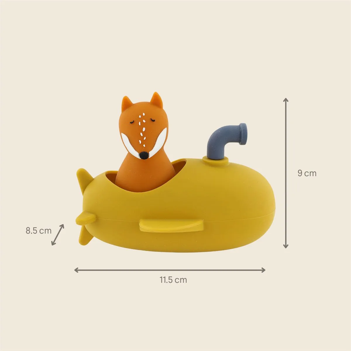 Trixie Badspeelgoed Duikboot Mr. Fox 540085 - Oranje