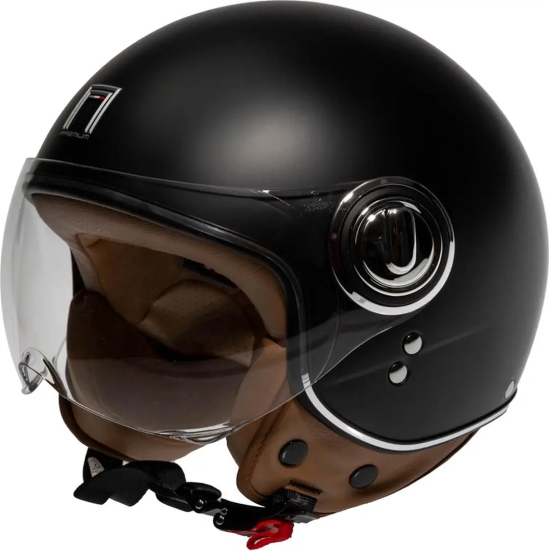 Trendy jethelm voor de scooter