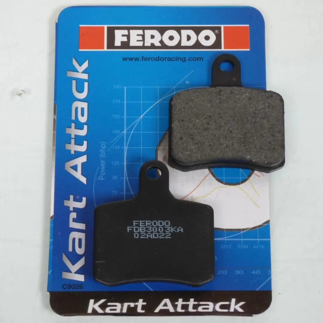 Ferodo remblok voor auto fdb3003ka / kart attack (ka) nieuw