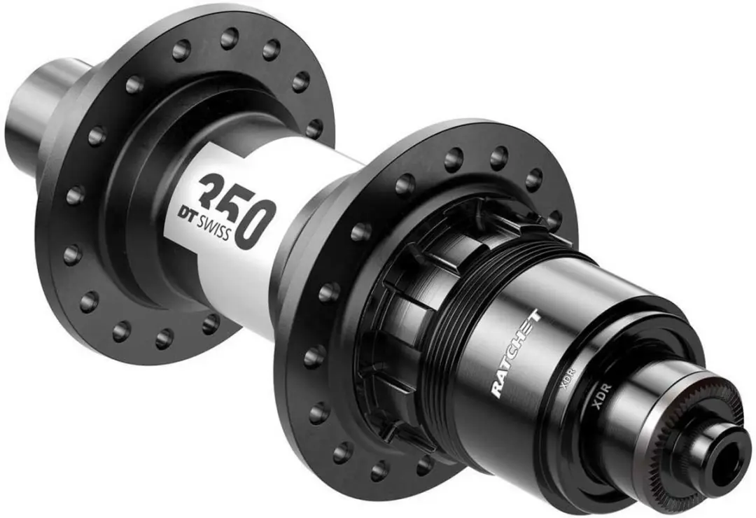 Dt Swiss 350 Classic System 36 Sl Qr Sram Xdr Road Achternaaf Zilver 24H / 5 x 1