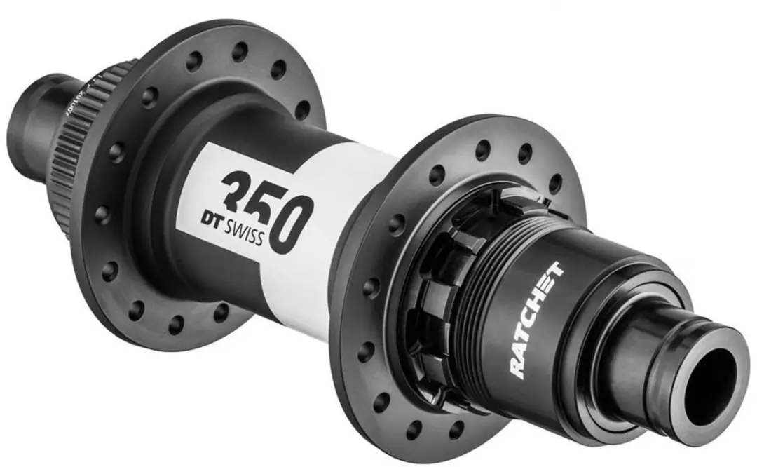DT Swiss achternaaf 350 XD 11/12V ATB Disc CL aluminium 28G 142/12mm zwart