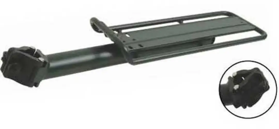 Massi Carrier Cm-02 Aluminium Adjustable Bagagedrager Zwart
