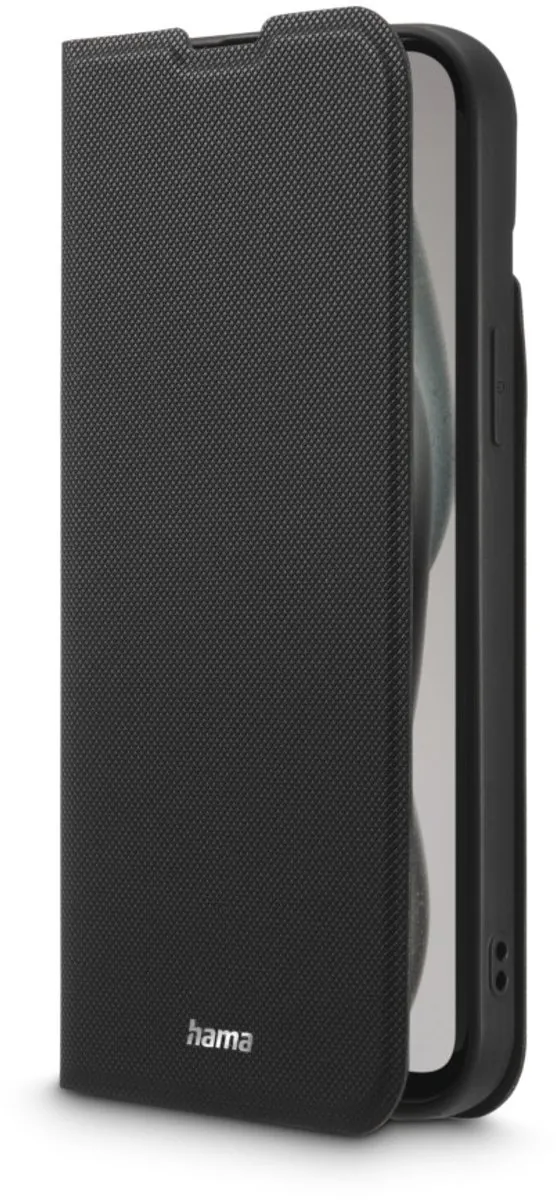 Hama Hoesje iPhone 15 Daily Protect - 2 Pasjes - Zwart