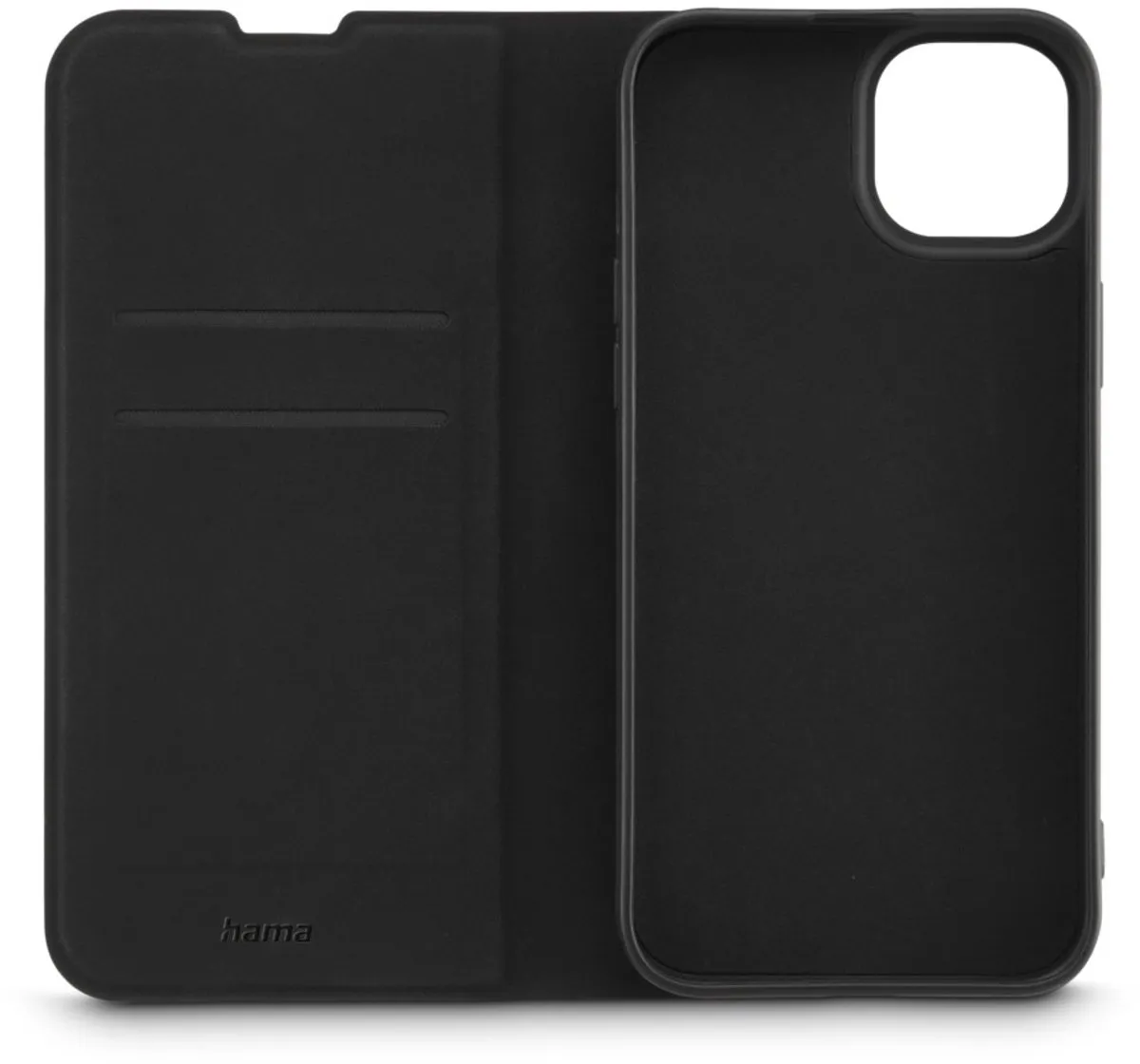 Hama Hoesje iPhone 15 Daily Protect - 2 Pasjes - Zwart