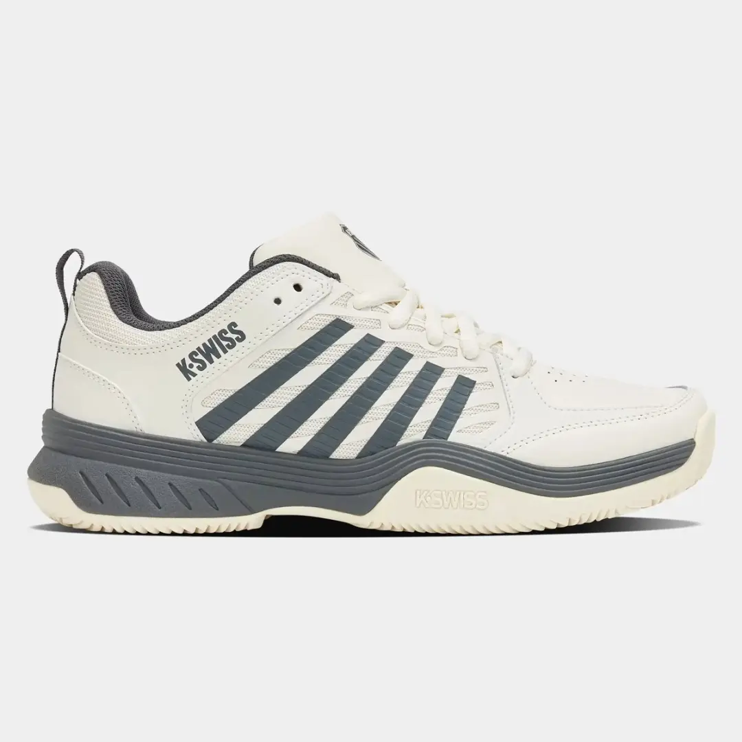 K-Swiss Court Express 2 Clay Tennisschoen - Wit/Grijs - afbeelding 6 van 6