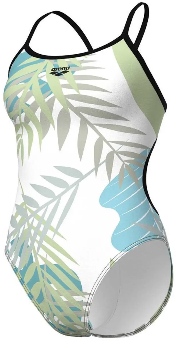 Dames zwempak uit 1 stuk Arena Light Floral Lace