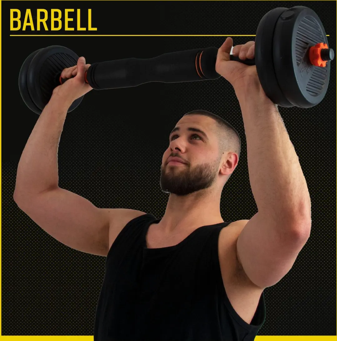 Complete bodybuildingset 10 kg