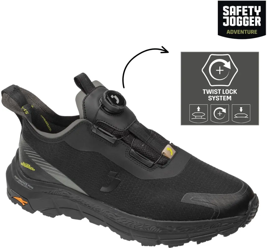 Safety Jogger Napo TLS Wandelschoenen heren - Zwart - afbeelding 6 van 6