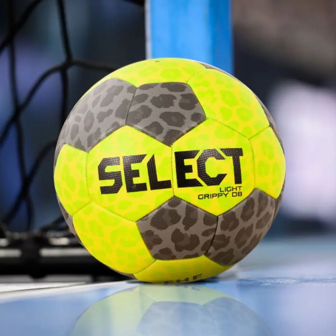 Select Light Grippy II Handbal Maat 1 - Geel/Grijs - afbeelding 4 van 6