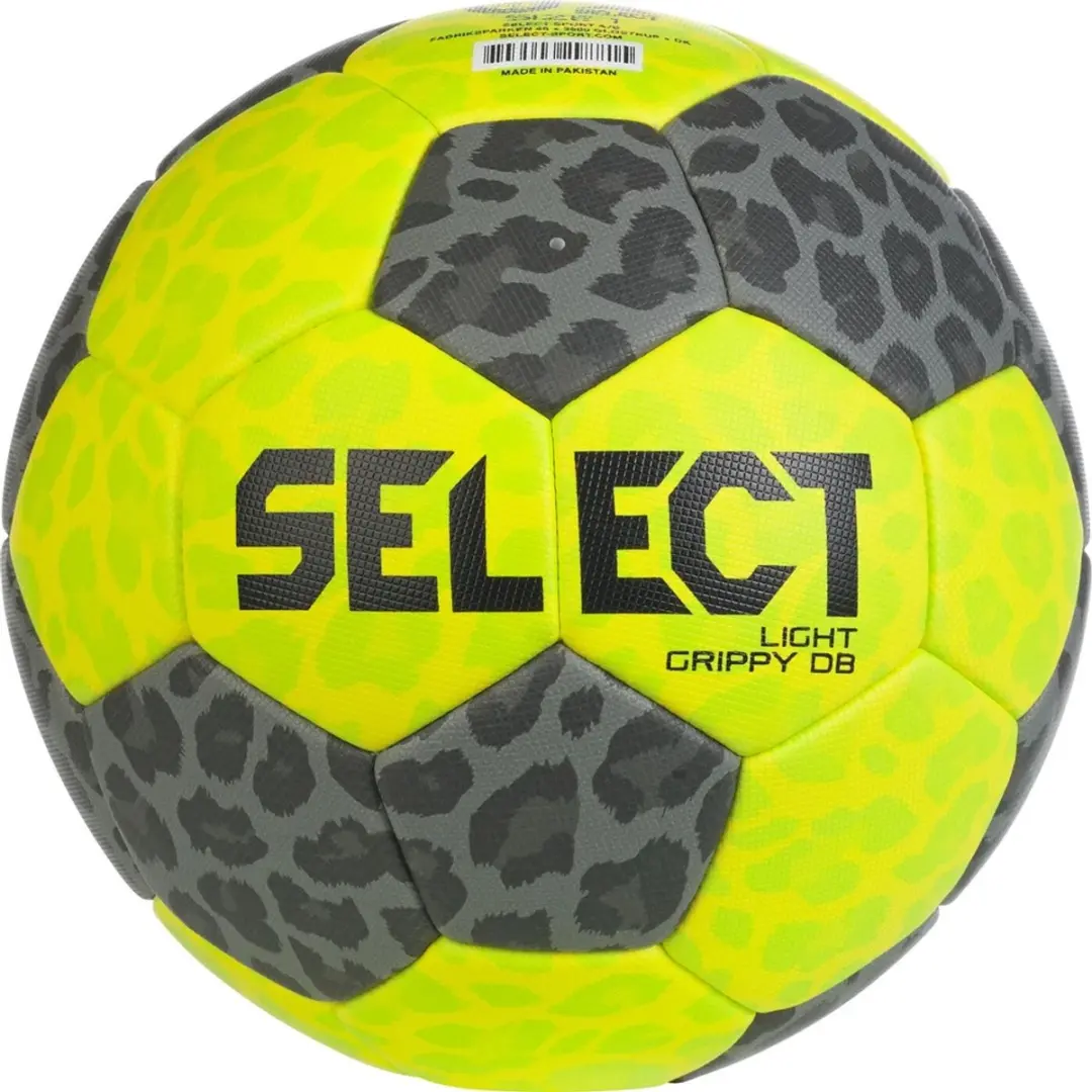 Select Light Grippy II Handbal Maat 1 - Geel/Grijs - afbeelding 2 van 6