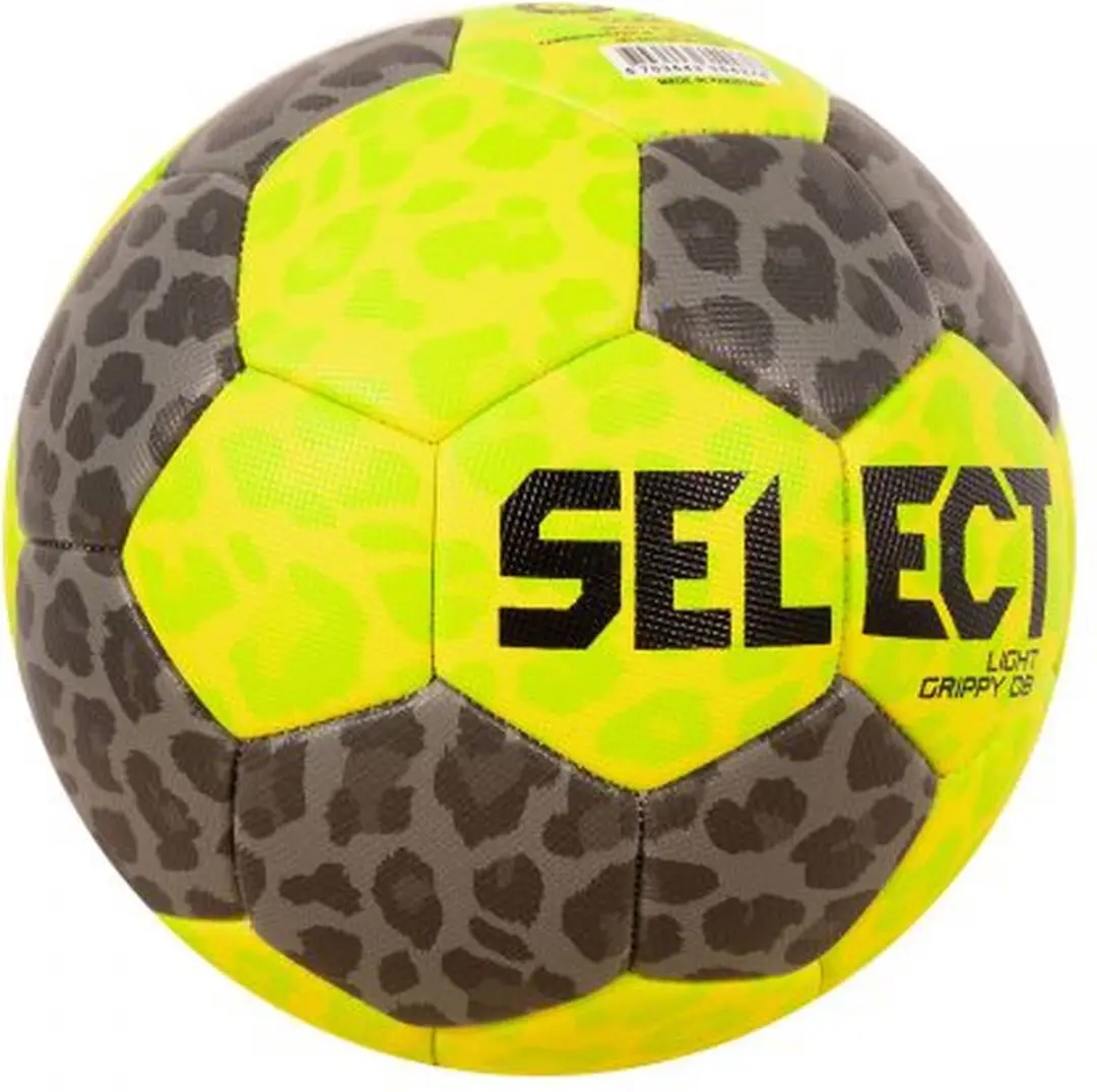 Select Light Grippy II Handbal Maat 1 - Geel/Grijs - afbeelding 6 van 6