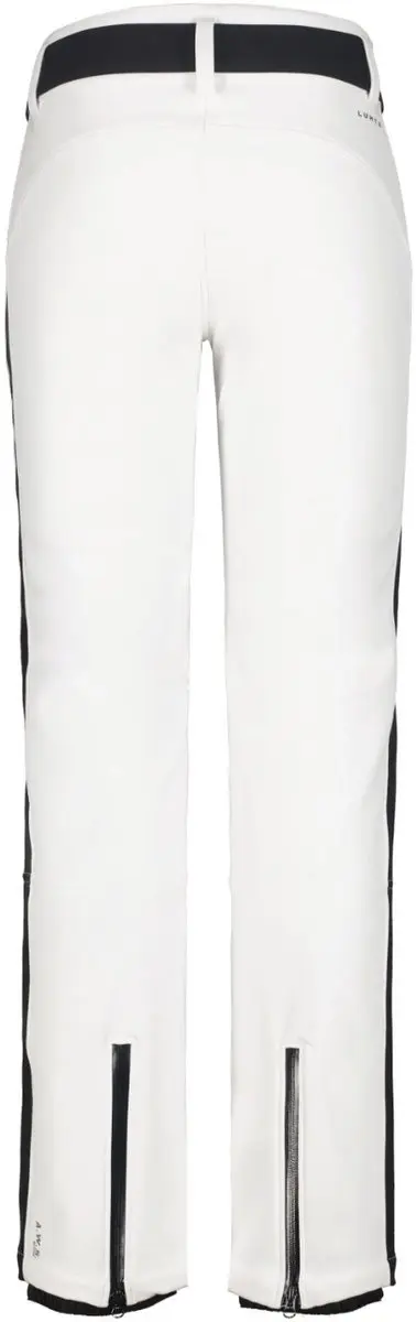 Luhta Dames Reututunturi Skibroek White / Black Stripe
